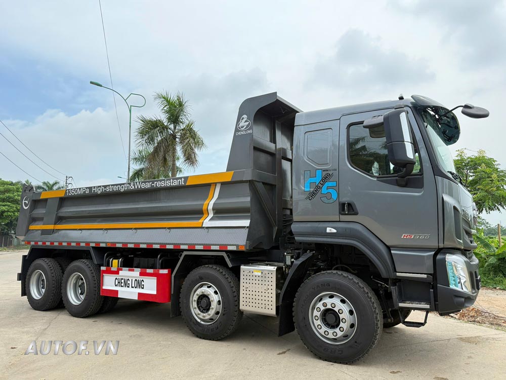 Xe ben ChengLong 4 chân H5 360HP Thùng 16 Khối [NEW]